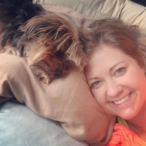 Cali is still taking good care of her mama.