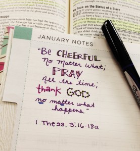 A favorite verse of mine! And a great anthem for January.