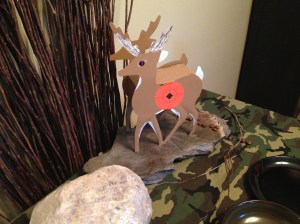 Deer droppings, HAHA!