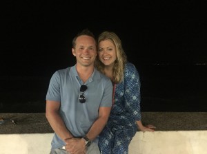 Boardwalk nights with my man.