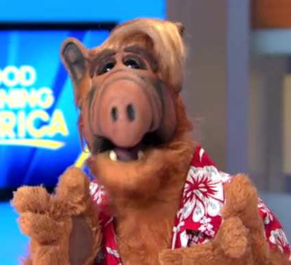 Watching Shawn win the Bachelorette ... and realizing he looks like Alf.