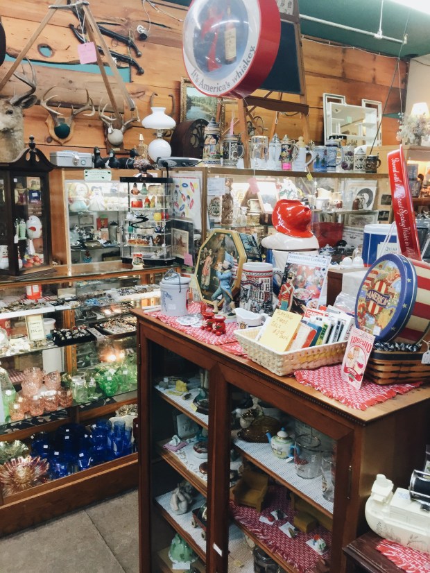 Antiquing, garage sales, rummage sales, thrift stores ... you name it, I went there. And probably bought it. Gulp. #changepurse