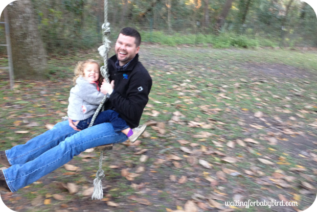 Dan and Mikayla on Swing